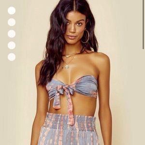 NWT! Blue life Crop Top